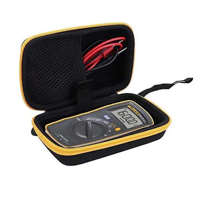 Alt view image 3 of 6 - for fluke 101/106/107 Handheld Digital Multimeter Carrying Case, Fluke Volt Meter OrganizerCase Only