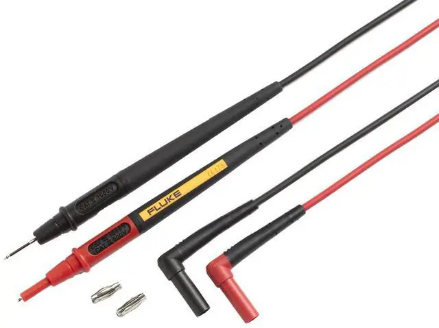 Main image of TL175E TwistGuard Double Insulated Silicone Test Lead Set with Removable 4mm Lantern Tips, 2mm Diameter Probe Tips