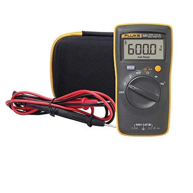 Alt view image 6 of 6 - for fluke 101/106/107 Handheld Digital Multimeter Carrying Case, Fluke Volt Meter OrganizerCase Only