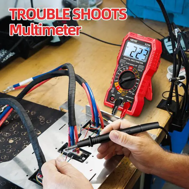 Alt view image 3 of 7 - Digital Multimeter Tester,AC/DC Voltage,DC Current,Auto Voltmeter