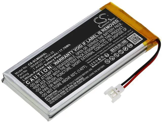 Main image of CS 2400mAh / 17.76Wh Replacement Battery for SONEL CMM-60 Multimeter, WAAKU25, AKU-25