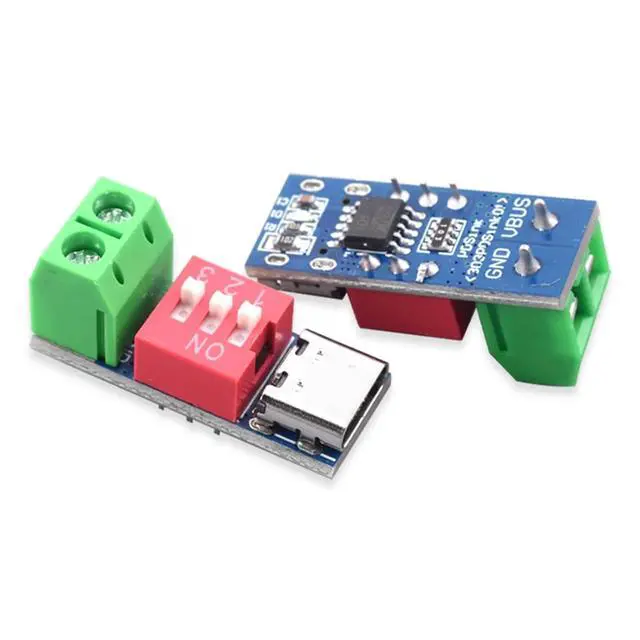 Alt view image 6 of 7 - 5PCS USB-C PD Trigger Board Module 100W, PD/QC Decoy Fast Charge Power Delivery Trigger Adapter, USB Type-C to 5V/9V/12V/15V/20V Voltage Converter for Charger and Power Testing-Green
