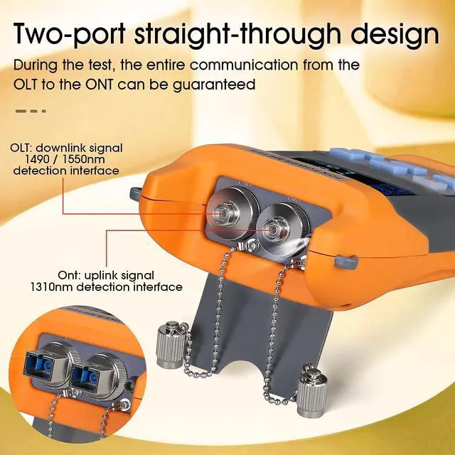 Alt view image 3 of 7 - Fiber Optic PON Optical Power Meter A-330U UPC Interface 1310/1490/1550nm