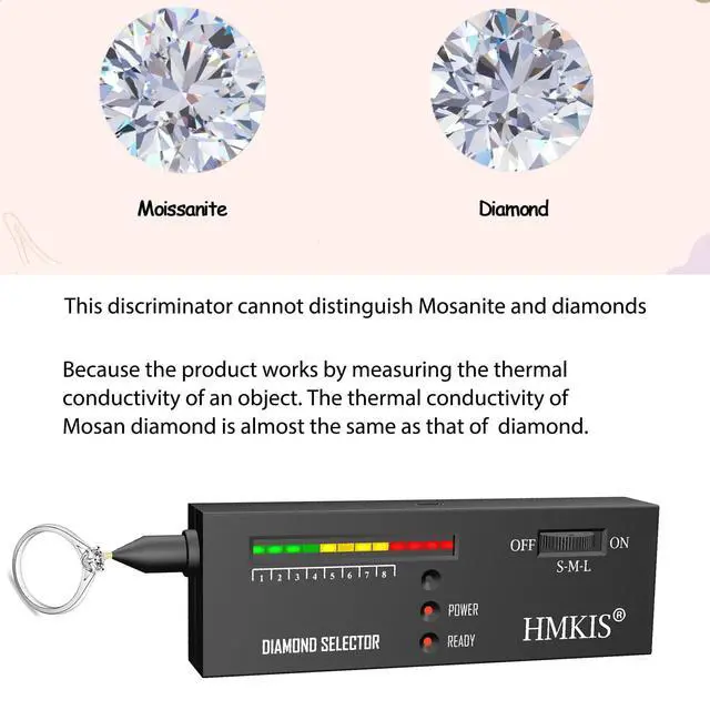 Alt view image 5 of 7 - Diamond Tester 200g/0.01g Scale + 30X 60X 90X Jewelers Loupe