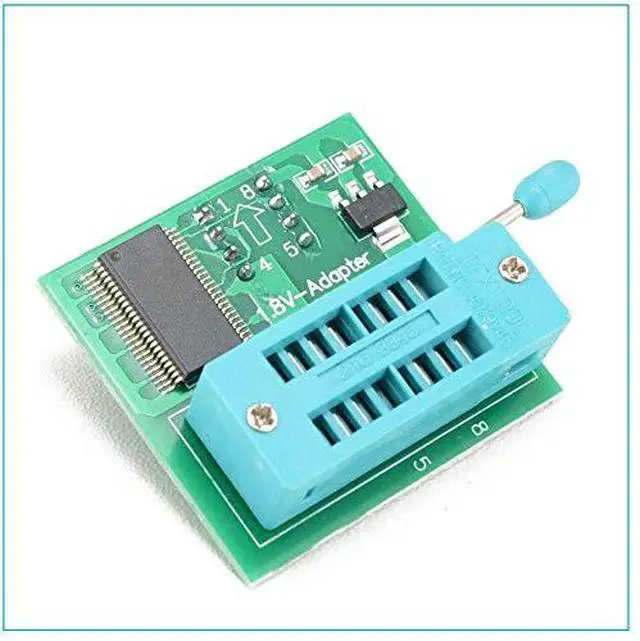 Alt view image 3 of 6 - CH341A 24 25 Series EEPROM Flash BIOS USB Programmer+SOIC8 SOP8 Test Clip+SPI Flash 1.8V Adapter+SOP8 SOIC8 to DIP8 Adapter Socket Converter
