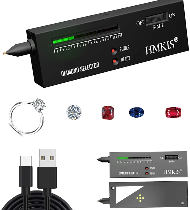 Main image of Diamond Tester, Powered by USB, Easy Use Jewelry Diamond Tester