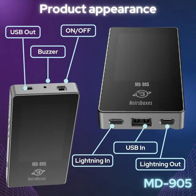 Alt view image 4 of 5 - Charging Cable Tester for iPhone Detects MFi Certification