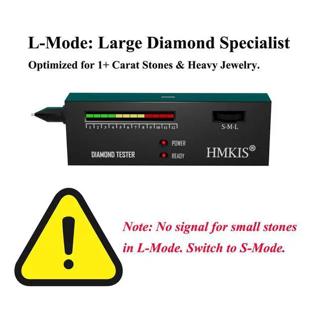 Alt view image 4 of 7 - Diamond Tester Pen with 60X Jewelry Loupe Magnifier