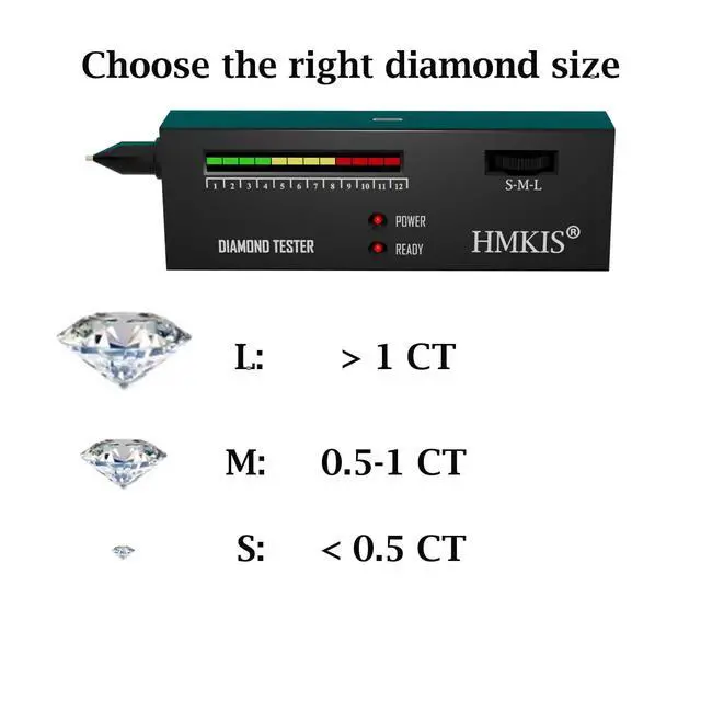 Alt view image 5 of 7 - Diamond Tester Pen with 60X Jewelry Loupe Magnifier