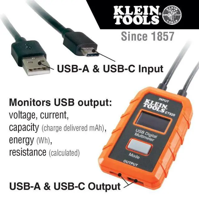 Alt view image 3 of 7 - USB Power Meter + GFCI Outlet Tester Bundle