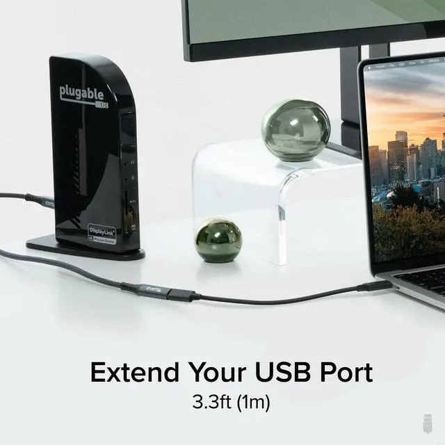 Alt view image 6 of 7 - USB C Extension Cable 3.3 Ft, Digital Power Meter Tester for Monitoring USB-C Connections, Supports Fast Charging up to 240W, 4K 60Hz Display, 10Gbps Data, Digital Multimeter Tester
