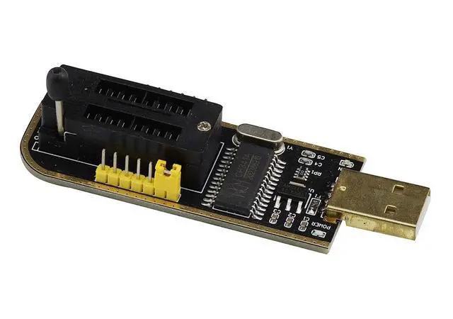 Alt view image 5 of 5 - SOP8 SOIC8 Test Clip Socket Adapter for EEPROM 25CXX / 24CXX + CH341A 24 25 Series EEPROM Flash BIOS USB Programmer Module