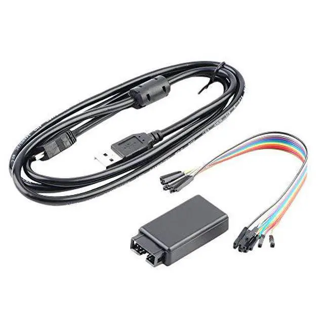 Alt view image 2 of 4 - USB Logic Analyzer Device with EMI Ferrite Ring USB Cable 24MHz 8CH 24MHz 8 Channel UART IIC SPI Debug