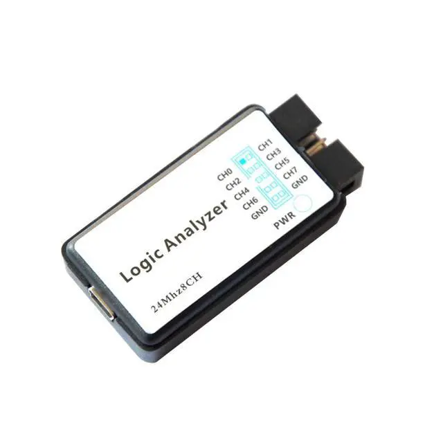 Alt view image 3 of 4 - USB Logic Analyzer Device with EMI Ferrite Ring USB Cable 24MHz 8CH 24MHz 8 Channel UART IIC SPI Debug