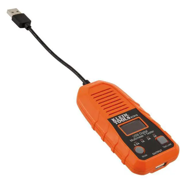 Alt view image 3 of 7 - ET910 USB Power Meter and Tester, USB-A Digital Meter for Voltage, Current, Capacity, Energy, Resistance, Max Current