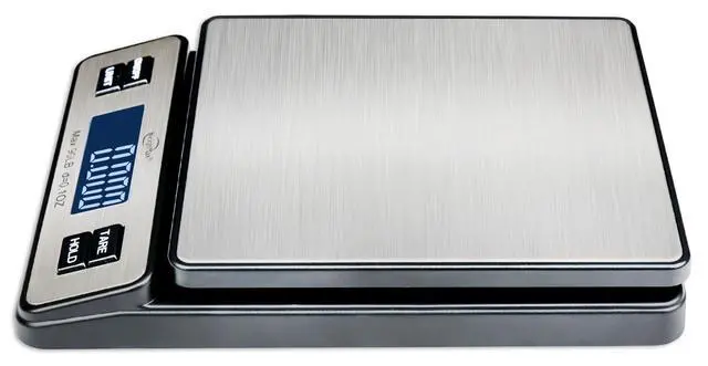 Alt view image 5 of 7 - W-2809 90 LB X 0.1 OZ Durable Stainless Steel Digital Postal Scale, Shipping Scale With AC adapter, 1 Pack