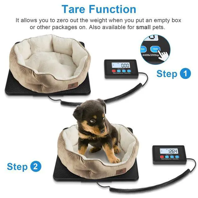 Alt view image 5 of 7 - Shipping Scale, 440LB x 10g High Accuracy Postal Scale, Hold & Tare