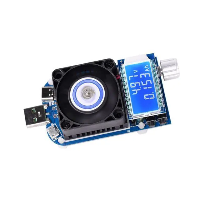 Alt view image 4 of 7 - Constant Current Electronic Load KZ25 / KZ35 Resistance USB Tester 4A 25W / 5A 35W Compatible