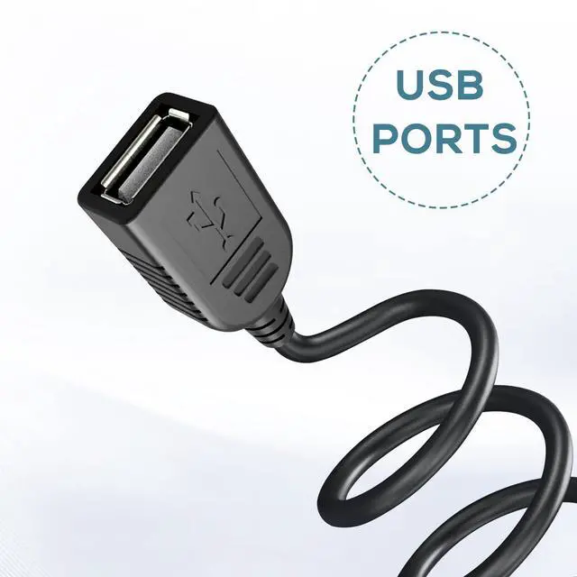 Alt view image 2 of 6 - RJ116p4c Male to USB Female, RJ11 to USB Modem Adapter, for Telephone Interface Testing Connectors, Telephone Communication, Fax Machines, Modem Adapters (30cm)