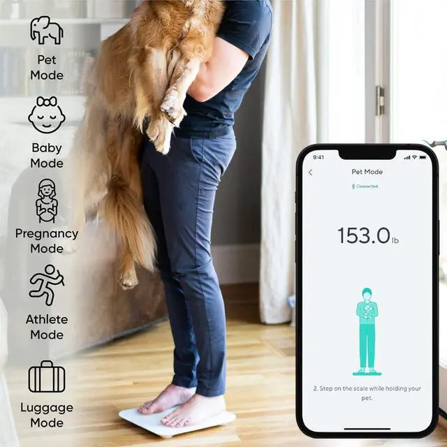 Alt view image 6 of 7 - Smart Scale X Digital Bathroom Scale for Body Weight and Fat(White)