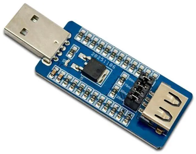 Main image of USB Electronic Load Module, Power Bank Virtual Load, Anti-Shutdown Device for Portable Charger Testing, Adjustable Dummy Load for DIY Electronics and Battery Testing