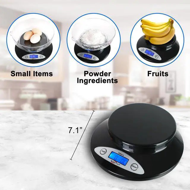 Alt view image 4 of 5 - Electronic Kitchen Scale - Weighmax 2810-2KG black