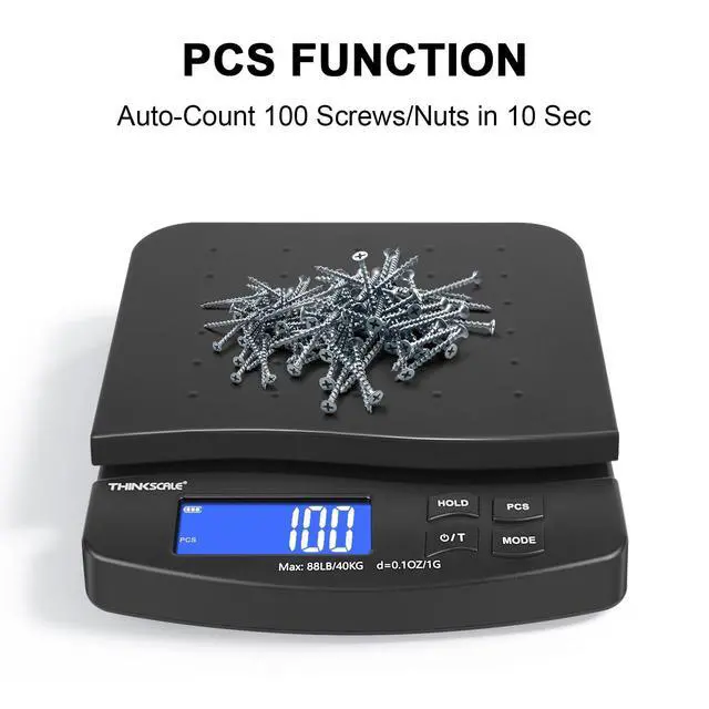 Alt view image 5 of 6 - 88lb Digital Shipping Scale, 0.1oz Accurate Postal Scale