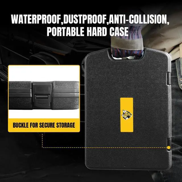 Alt view image 6 of 7 - Refrigerant Scale 110 LBS HVAC Freon Scale High Precision Electronic Refrigerant Charging Weight Scale with Portable Case for Recovery Tanks
