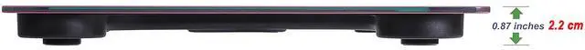 Alt view image 3 of 6 - Scale for Body Weight, Digital Bathroom Scale, Weight Scales for People,Body Scale,Pink,Max:400LB/180KG,2 Weighing Units: LB/KG