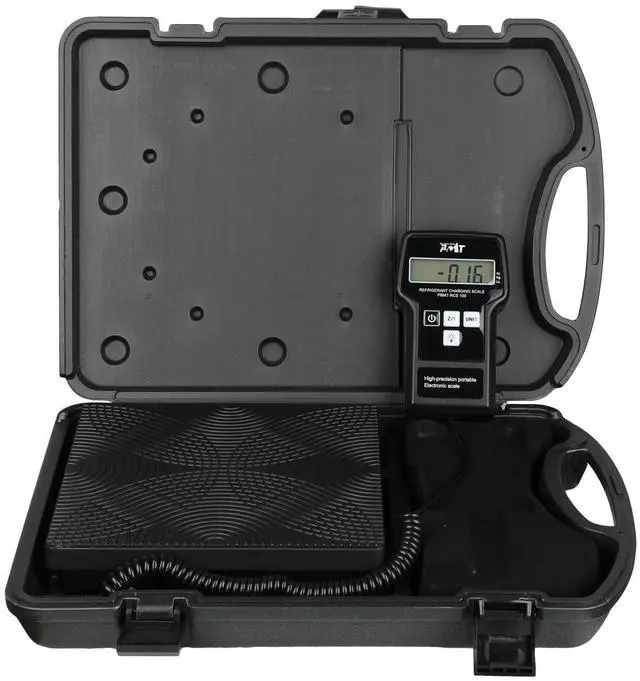 Main image of 220LBS Electronic Refrigerant Charging Scale with Portable Case, Digital Freon Scale, HVAC Refrigerant Scale for All Refrigerant Recovery Tanks