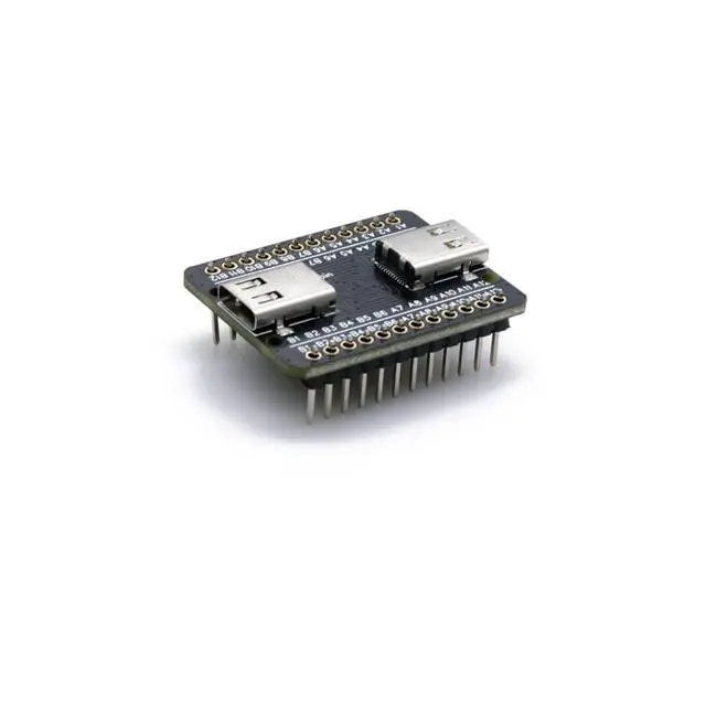 Alt view image 2 of 5 - USB 3.1 Type C Female to Female Pass Through Adapter Breakout Board 24 Pin for Date Line Wire Cable Transfer Extension