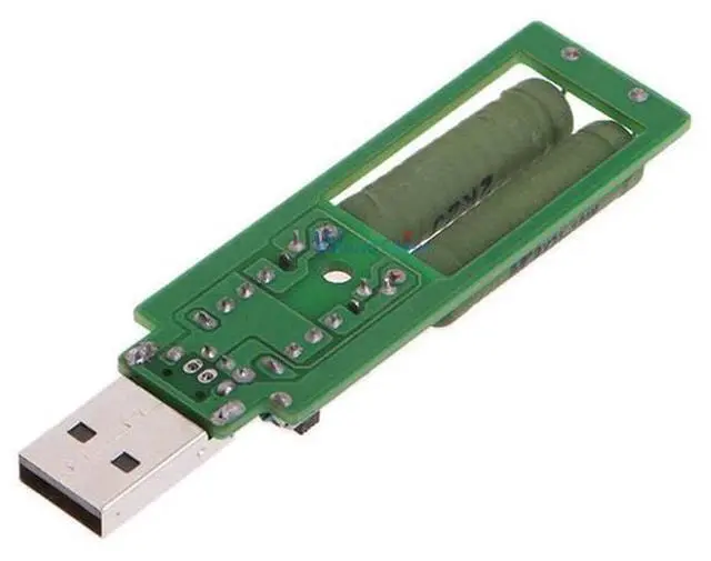 Alt view image 4 of 5 - Resistor USB dc Electronic Load Adjustable Switch 3 Current 5V 1A/2A/3A Capacity Discharge Voltage Tester Resistance