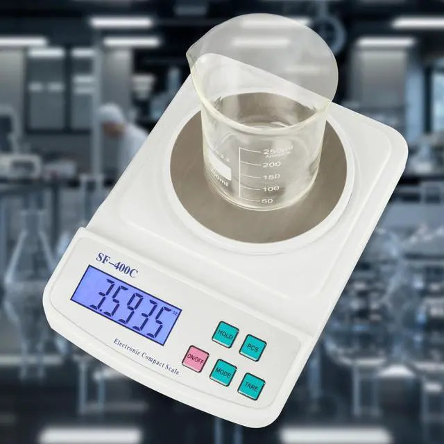 Alt view image 2 of 7 - Digital Scale Lab Mass Balance Precision 0.01g Accuracy Weighing Device