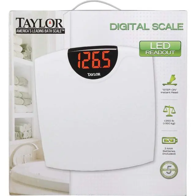 Alt view image 2 of 2 - Electronic Scale in White