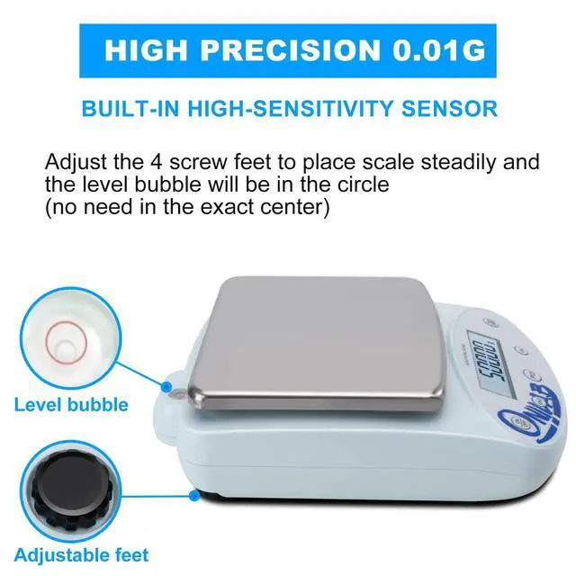 Alt view image 2 of 7 - Analytical Balance, 5000g x 0.01g Digital Lab Scale