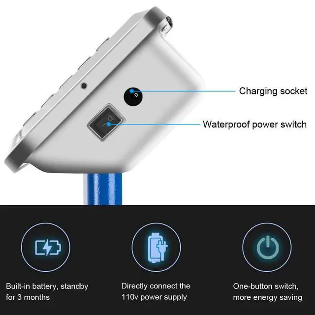 Alt view image 5 of 7 - Electronic Platform Scale,660lbs Weight Digital Floor Heavy Duty Folding Postal Scales,Stainless Steel High-Definition LCD Display for Luggage Package Price Computing Postal Shipping Mailing