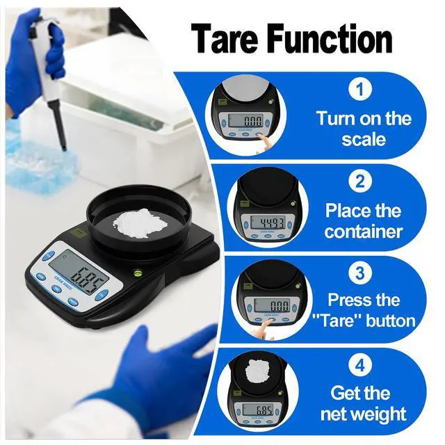 Alt view image 4 of 7 - Digital Lab Scale 600g X 0.01g Accuracy