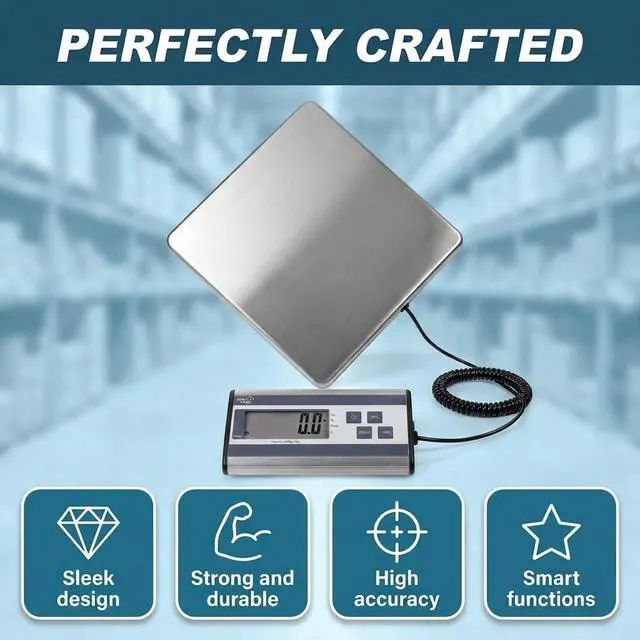 Alt view image 4 of 7 - Shipping Scale Digital Postal Scale for Packages 440lbs x 6 oz