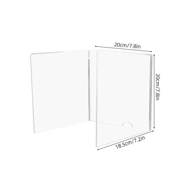 Alt view image 2 of 7 - Electronic Scale Windproof Cover Anti-Wind Scale Cover for Shield Wind Shield Transparent