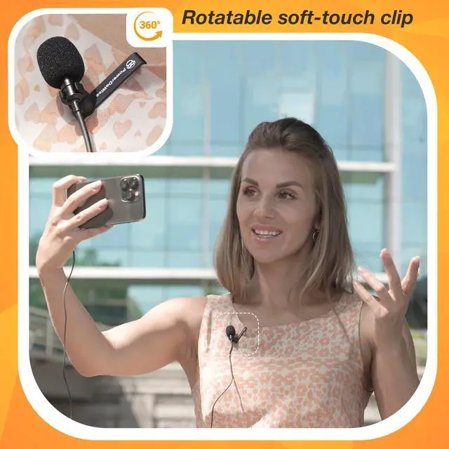 Alt view image 2 of 6 - Magnetic Lavalier Microphone Clip 6mm - Durable Lapel Mic Clip for Professional Use, Secure and Versatile Microphone Clips for Clear Sound