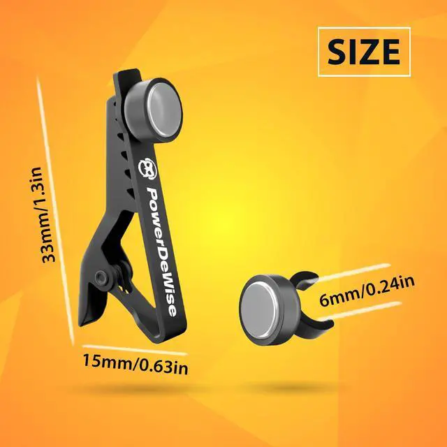Alt view image 6 of 6 - Magnetic Lavalier Microphone Clip 6mm - Durable Lapel Mic Clip for Professional Use, Secure and Versatile Microphone Clips for Clear Sound