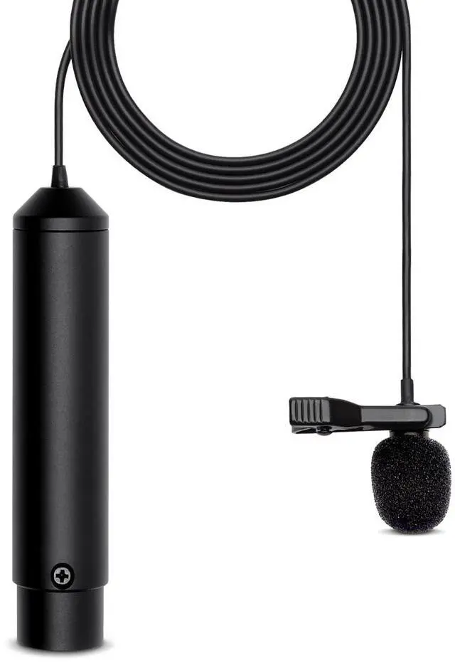 Main image of LV4-C Cardioid XLR Lavalier Microphone with Phantom Power