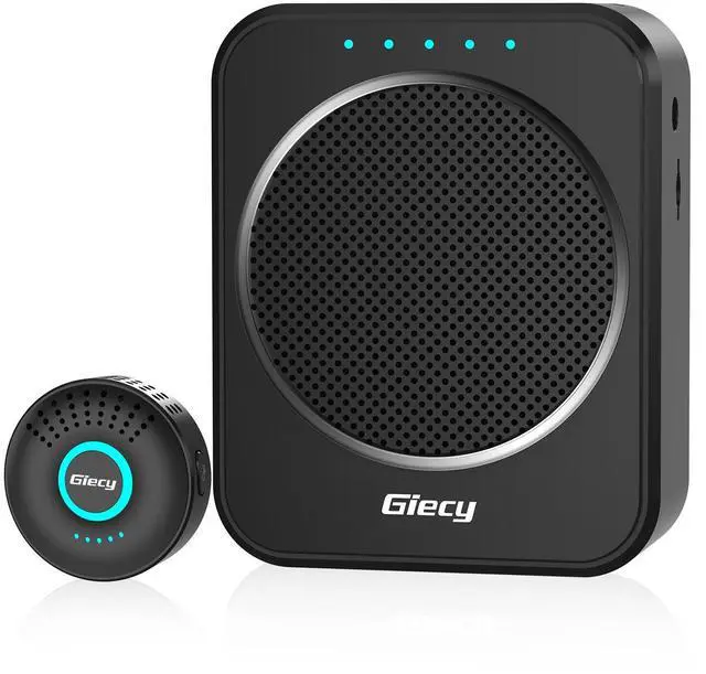 Main image of Portable Voice Amplifier with Wireless Lapel Microphone, Personal Microphone for Teachers, Rechargeable PA System for Classroom,Yoga, Meetings, Speeches