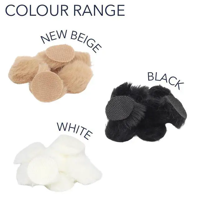 Alt view image 7 of 7 - - Mini Windshields for Lavalier/Lapel Microphones. Reduce Wind Noise & Clothing Rustle. Compatible with Sennheiser, RODE, Sanken, Tascam & More (9x Circles + 30x Stickies, Black)