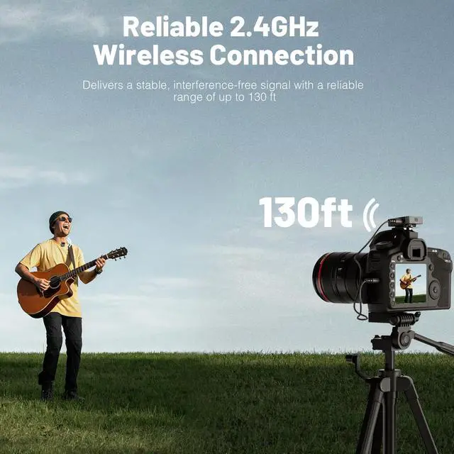 Alt view image 5 of 7 - Portable Wireless Lavalier Microphone LM-2