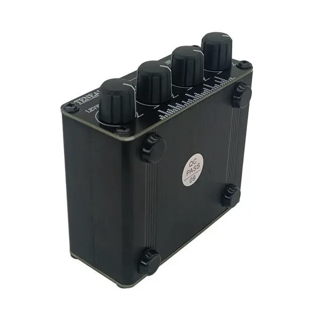 Alt view image 6 of 6 - 4-Channel RCA Audio mixer Stereo line levels control Box mini passive mixer R41