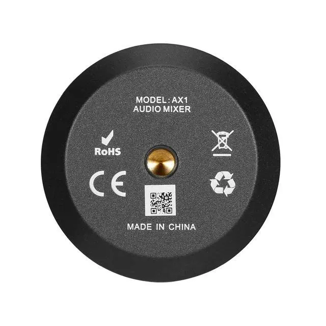 Alt view image 5 of 7 - Miniature 2-Channel 3.5mm Microphone & Audio Mixer with TRS & TRRS Output Cables for Cameras, Smartphones, Computers & More (AX1)