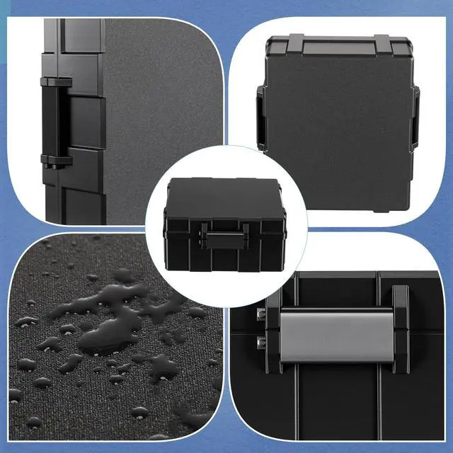 Alt view image 4 of 7 - 25 Slot 3ml Vial Storage Case with Lid Pen Cartridge Peptide Case Portable Container for Fridge Freezer Safe Travel Organization Protective Box for 3ml Pen Cartridges Vials Only