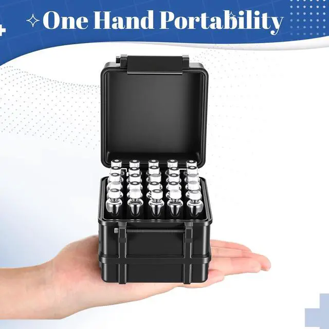 Alt view image 6 of 7 - 25 Slot 3ml Vial Storage Case with Lid Pen Cartridge Peptide Case Portable Container for Fridge Freezer Safe Travel Organization Protective Box for 3ml Pen Cartridges Vials Only