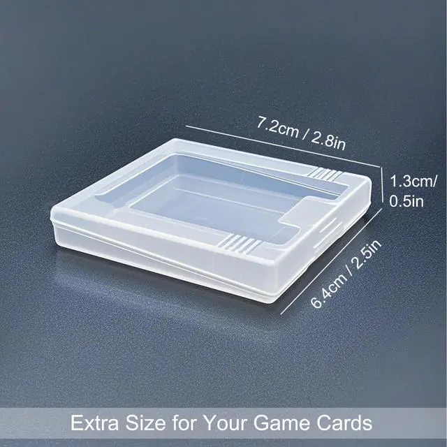 Alt view image 2 of 7 - Gameboy Color Case Gameboy Case 12PCSAnti Dust Transparent Protective Game Cartridge Case Storage Box for Nintendo Gameboy Color GBC GB GBP2.6x2.8x0.5Inch